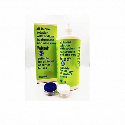 POLYSOFT conventional contact lens fluid