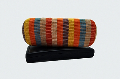 Eyeglasses case multicolored - Orange