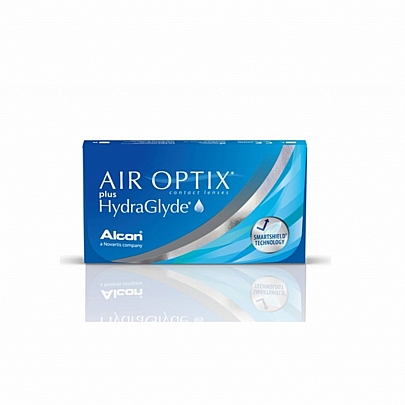 Air optix monthly hydrogel silicone contact lenses  3 pack