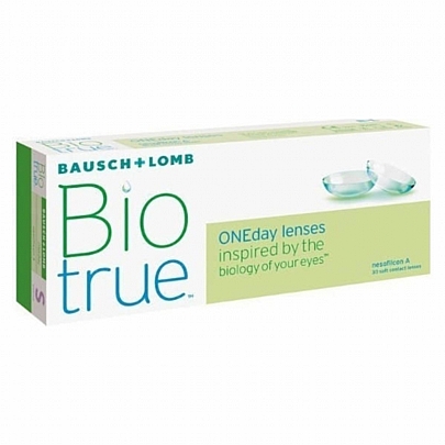 Biotrue daily replacement spherical contact lenses 5 pack