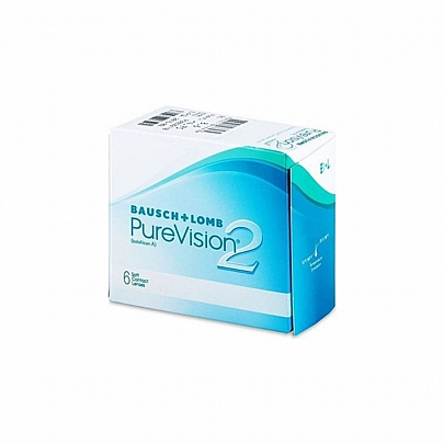 PureVision2 monthly replacement contact lenses 6 pieces