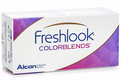 Freshlook colorblends monthly replacement contact lenses