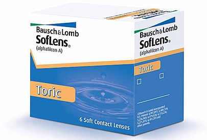 Soflens astigmatic contact lenses monthly replacement 6 pieces