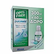 OPTI-FREE συμβατικό υγρό φακών επαφής
360ml + 60ml : 1