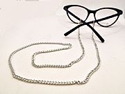 Silver circular chain : 1