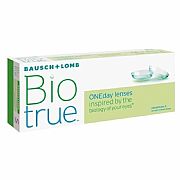 Biotrue daily replacement spherical contact lenses 5 pack : 1